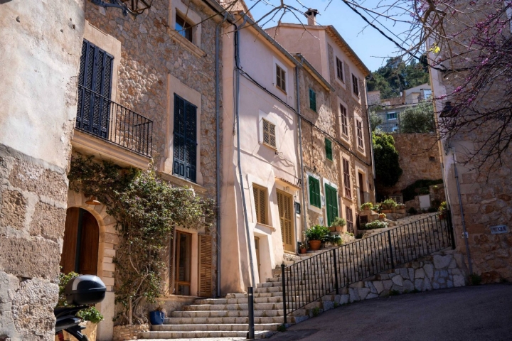 El pueblo de Banyalbufar.