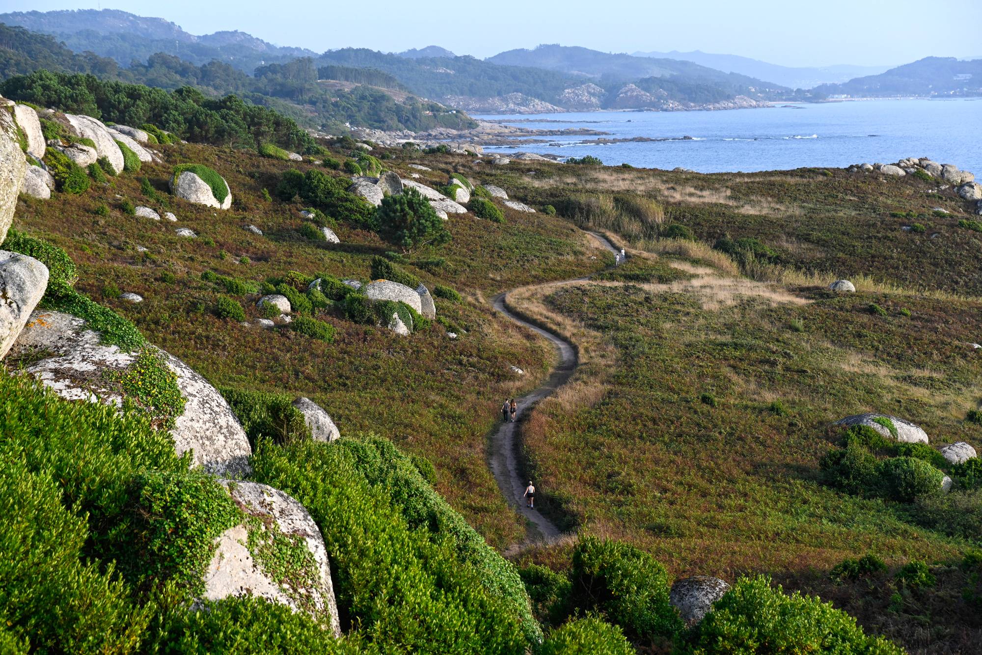 Ruta cabos O Morrazo Cabo Udra