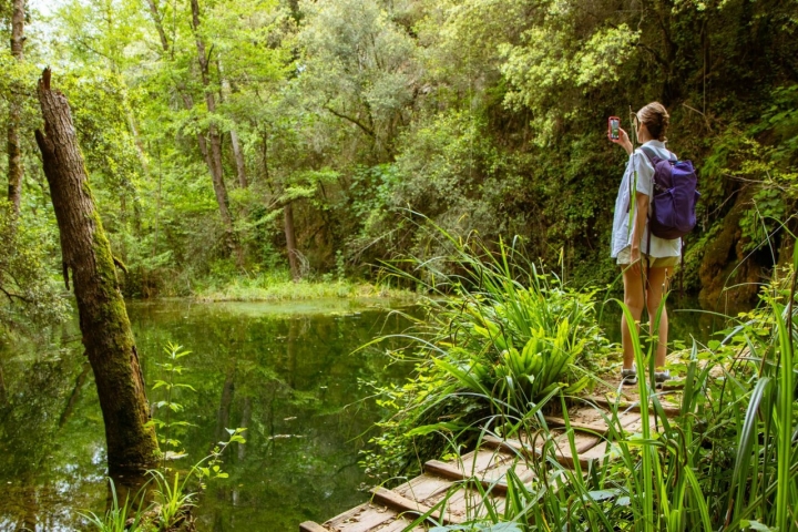 Ruta pozas del río Brugent (Girona) apertura
