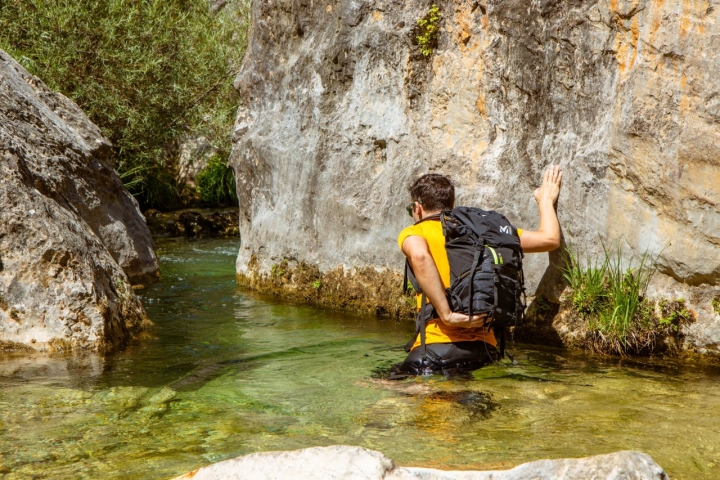Río Tus y Balneario senderista sumergido