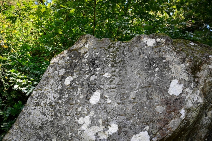 Rutas comarca O Deza (Pontevedra) roca