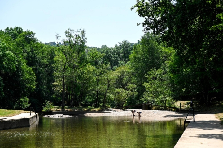 Rutas comarca O Deza (Pontevedra) playa pozo