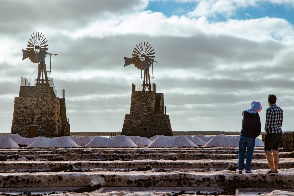 Un atardecer canario con mucho salero