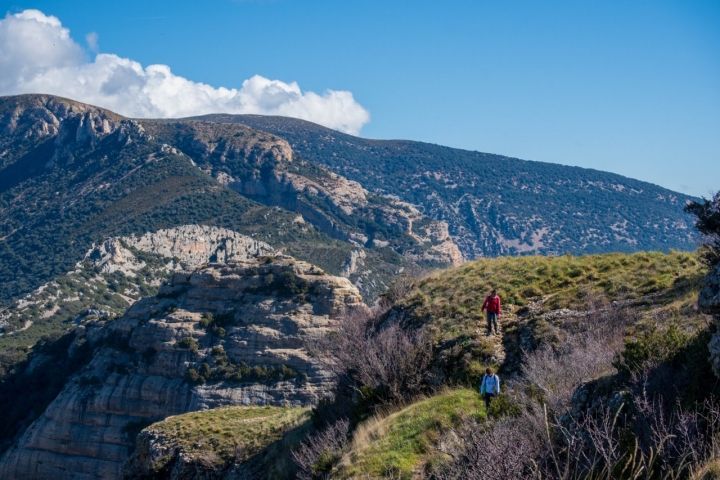 La vuelta de la excursión se realiza por el mismo camino del ascenso.