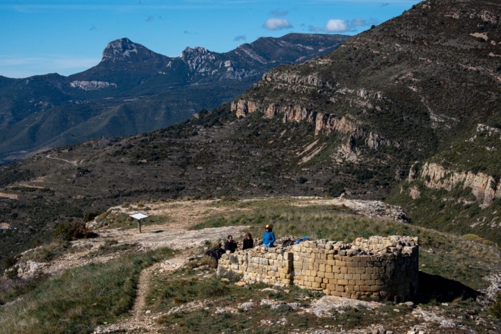 La ermita de San Miguel guarda perfectamente su planta de estilo románico.