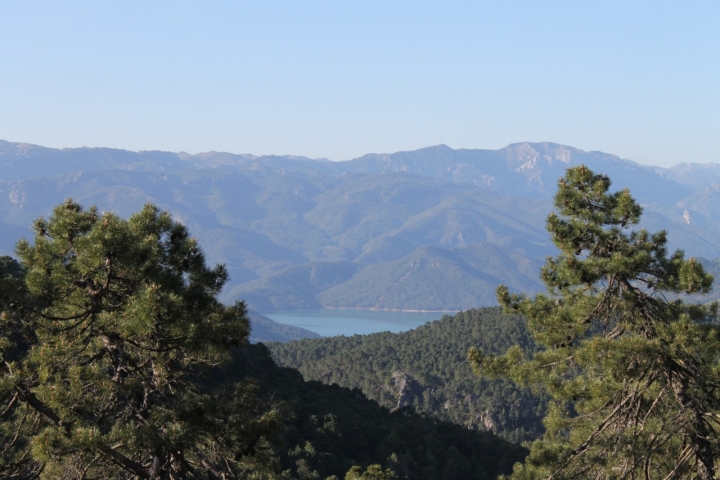 Vista del embalse de El Tranco.