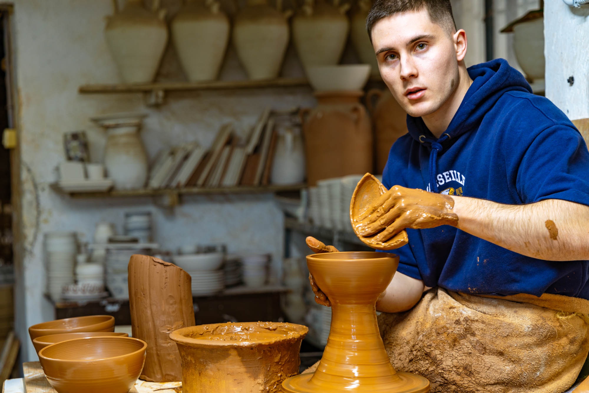 Juan Lores, de 21 años, sobrino de Lorenzo y nieto de Loli.