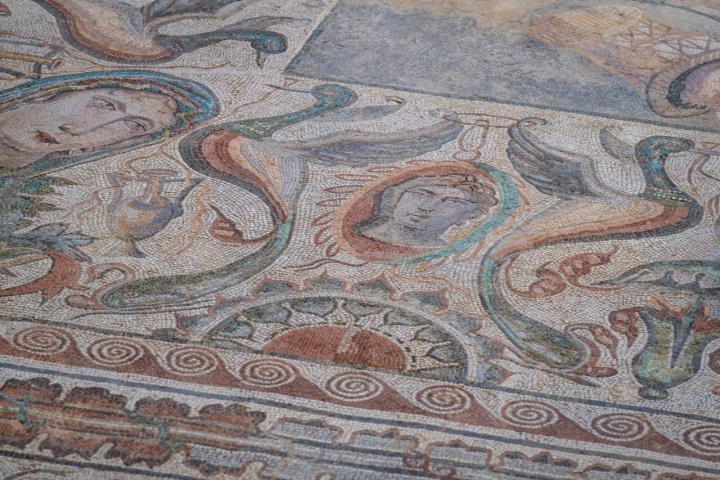 Uno de los rostros de la galería de retratos.