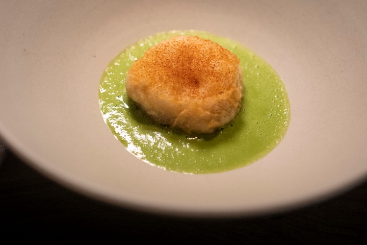 merluza en salsa verde de berberechos