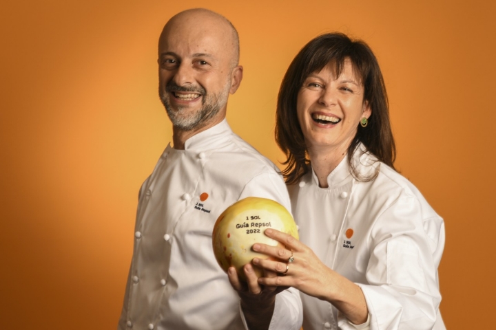 Fabio Tullini y Francesaca Baroni, con el Sol recibido por primera vez en 2022