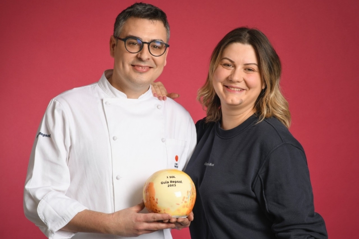 Carlos Fernández y Andrea Mihaiu ('Kàran Bistró)